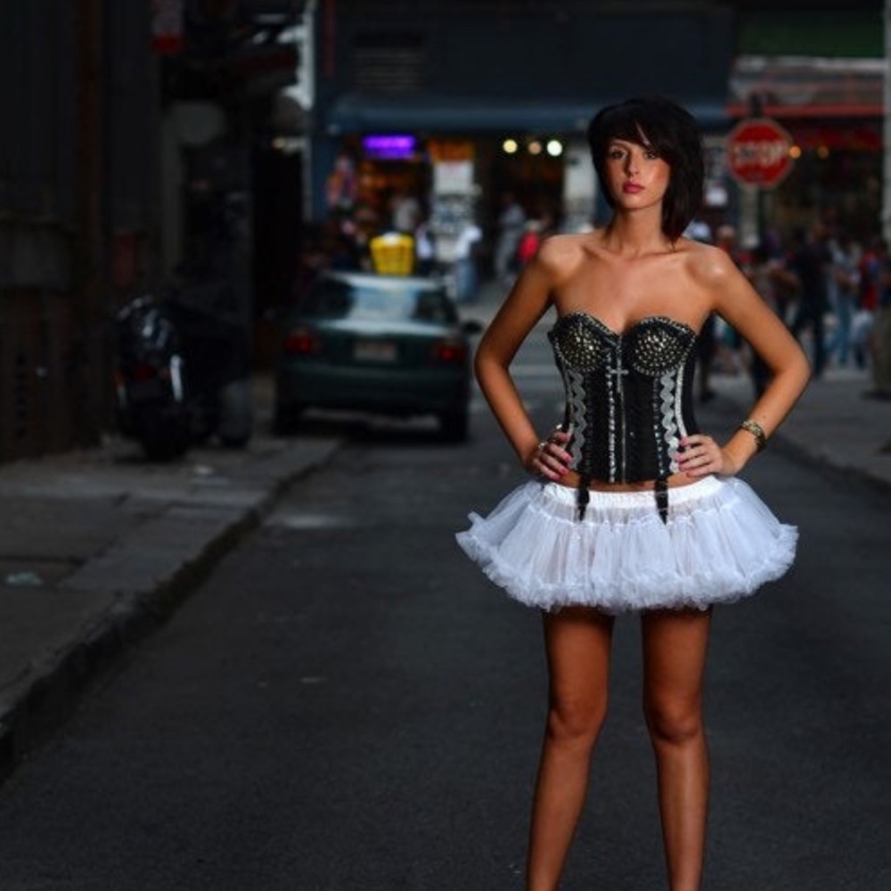 One of a Kind Bustier Halloween Corset Top 34B/C